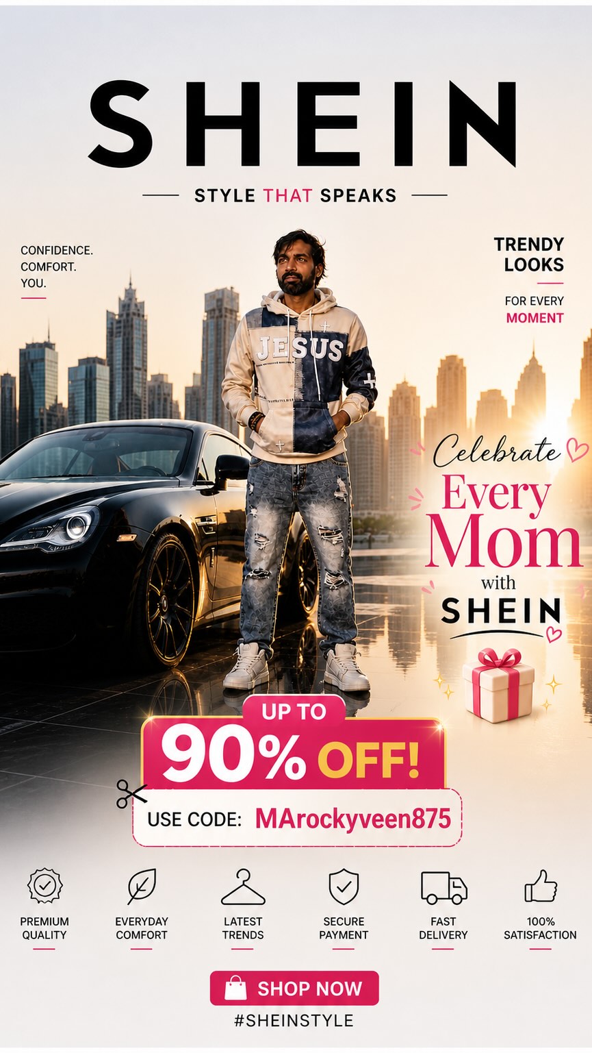 Download the SHEIN app, shop SHEIN by searching ES4WJ and use MArockyveen875 for Up to 90% OFF! Celebrate Every Mom with SHEIN !🎁✨
@sheinofficial @shein_us
#SHEINMothersDay #SHEINsaveinstyle #ad
Store Name:DIANCHENAN
🆔 323397788
🔗 https://shein.top/o3u1a0b
Store Name:KUQI11
🆔 329644979
🔗 https://shein.top/hy80n73
Store Name:Manfinity EMRG
🆔 352135056
🔗 https://shein.top/e6ly7dh
Store Name:Krometka
🆔 378728275
🔗 https://shein.top/lkvh3ou
Store Name:Manfinity Homme
🆔 405010054
🔗 https://shein.top/r1offpp
Store Name:Manfinity Homme
🆔 405009978
🔗 https://shein.top/kfg1h5z
Store Name:Manfinity Dauomo
🆔 364215456
🔗 https://shein.top/om0y11d
Store Name:KINAWA
🆔 327476523
🔗 https://shein.top/q4lokcv
Store Name:Camvyn
🆔 366495007
🔗 https://shein.top/o3u1498
Store Name:WesternStyleMen’s
🆔 397100941
🔗 https://shein.top/vqd8pxx